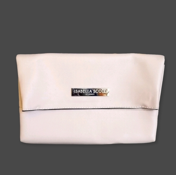 Isabella Scott Sydney Snap Close Vinyl Clutch Bag - Picture 1 of 9